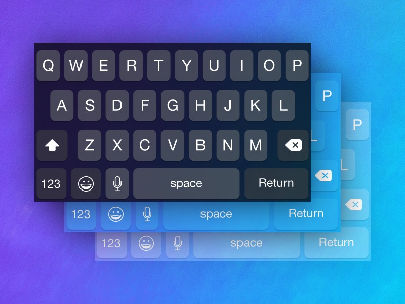 iphone keypad layout